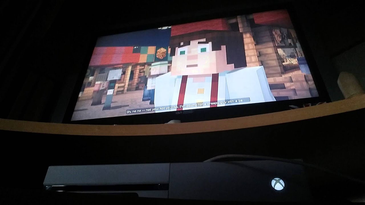 Minecraft story mode episode 1 #3 endercon - YouTube