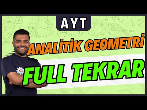 90 DAKİKADA AYT ANALİTİK GEOMETRİ FULL TEKRAR 🚩TEK VİDEO !