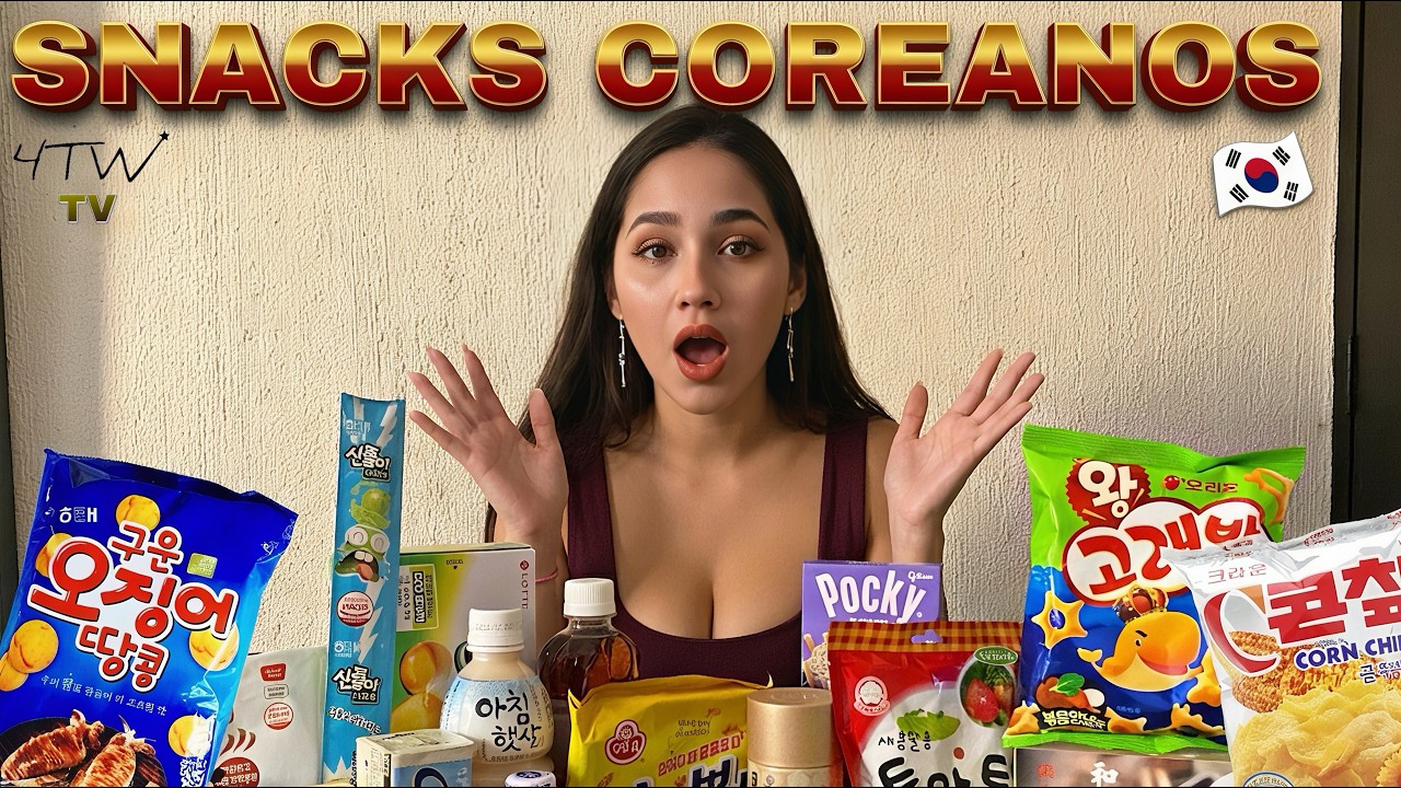 Snacks Raros MEXICANA PRUEBA LOS SNACKS COREANOS MAS RAROS QUE ENCONTRÓ POR PRIMERA ...