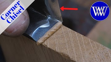 How to Sharpen a Corner Chisel