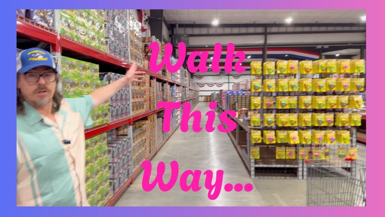 Fireworks Superstore Hannibal, MO Full Shop and Tour - Discount Section