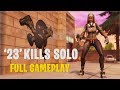 23 Kills Solo | Console - Fortnite Gameplay