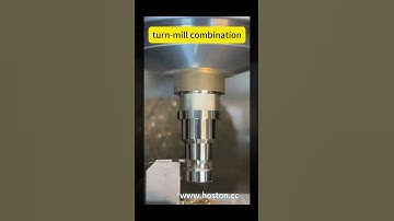 The operation video of the turning and milling compound arrived today #cnc #turning #milling