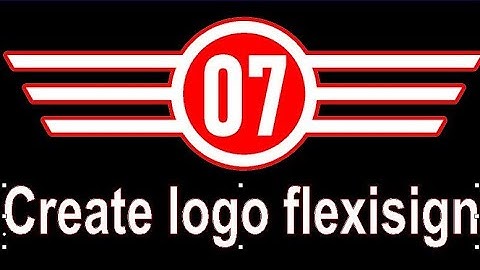flexisign tutorial create a logo #flexisign #radiumart #stickers #logo #sticker #ytshorts