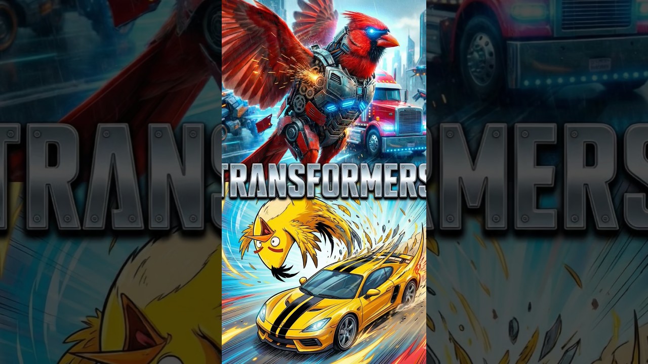 Angry Birds Transformers: Autobirds Roll Out! 🤖🚗 