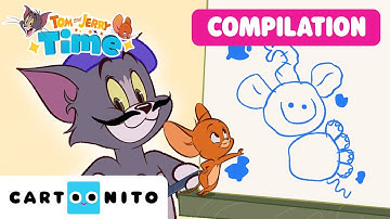 Learn to Draw an Elephant! 🐘🖍️ | Learning with Tom & Jerry | Tom & Jerry Time | @cartoonito