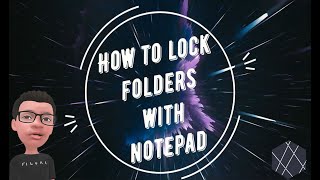 How to Lock Folders with NotePad Easily in Windows XP, 7, 8 & 10 by MaxTech SL [1080p]
