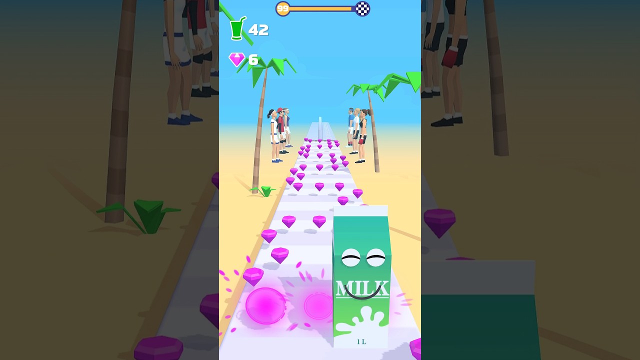Juice Run 3D Gameplay Walkthrough Level 99 iOS Android And Windows 