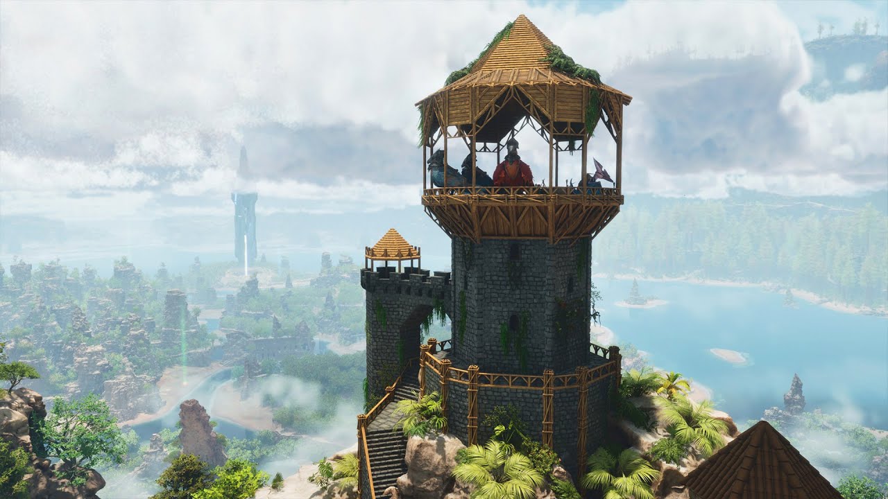 I Built a Wizard Tower Aviary in ARK: Survival Ascended!
