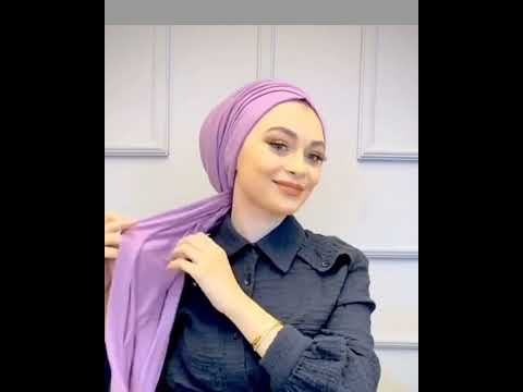 ŞALDAN BONE YAPMA VİDEOSU #hijab #şalbağlama #salbaglamavideosu #tesettür #hijabstyle #hijabi #shawl