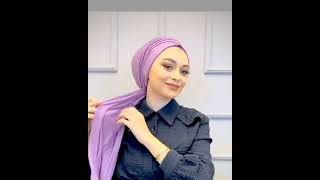 ŞALDAN BONE YAPMA VİDEOSU #hijab #şalbağlama #salbaglamavideosu #tesettür #hijabstyle #hijabi #shawl Resimi