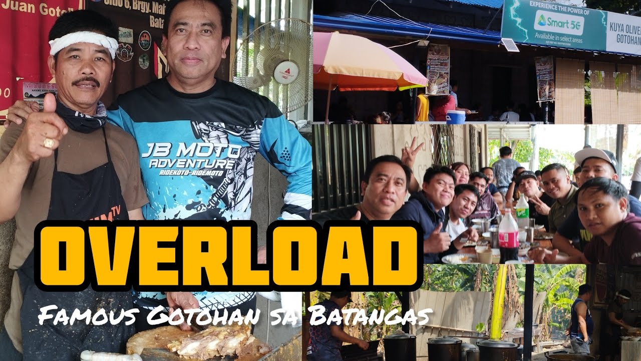 SIKAT NA GOTOHAN SA SAN JUAN BATANGAS - Kuya Oliver's Gotohan - YouTube