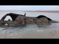 Remains german submarine uc61 eng subtitles  wissant france  drone footage