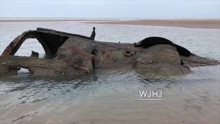 REMAINS GERMAN SUBMARINE UC61 (ENG Subtitles) - WISSANT FRANCE - Drone footage