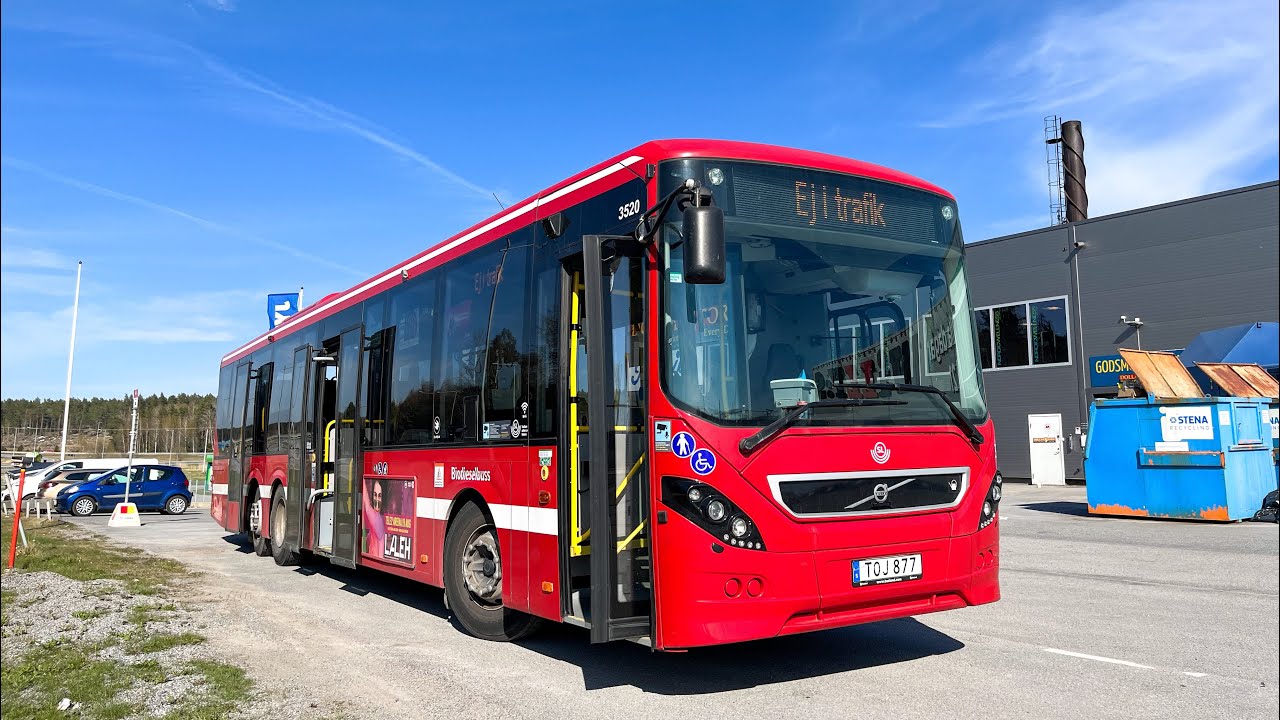 Volvo 8900 B8RLE Quick Walkthrough (Nobina 3520) 