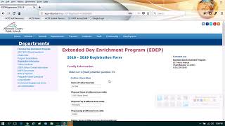 2018-19 EDEP Registration Registration Process
