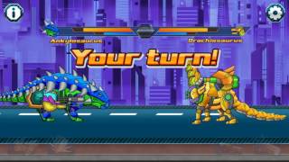 Dinosaur Robot Wars: Spinosaurus, Brachiosaurus, T-Rex, Triceratops, Ankylorsaurus, Theropod screenshot 4