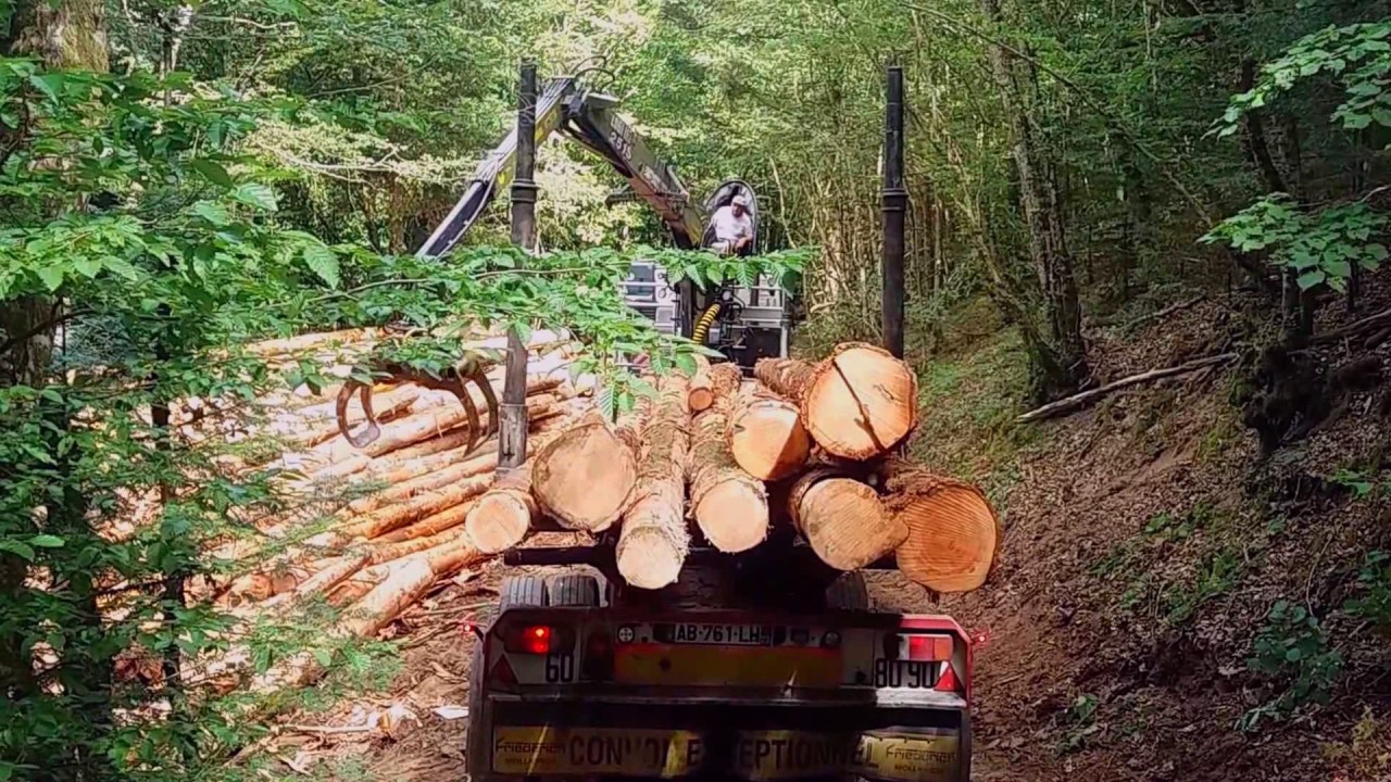 Grumier chargement camion