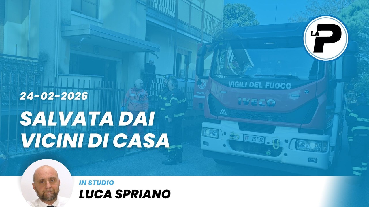 TGPrealpina 24/02/2026 | Salvata dai vicini di casa