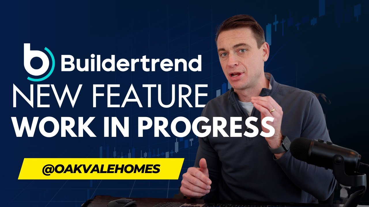 В Buildertrend появилась новая функция "В разработке"!