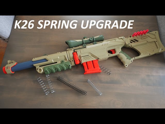 Lanard HUNTSMAN 50 Review / k26 Spring Mod - YouTube