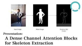 A Dense Channel Attention Blocks for Skeleton Extraction
