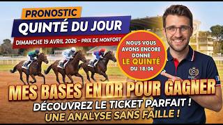 QUINTÉ PREDICTION FOR SUNDAY, APRIL 19, 2026 – PRIX DE MONFORT 🔥 QUINTÉ LOTO: MY GOLDEN PICKS screenshot 5