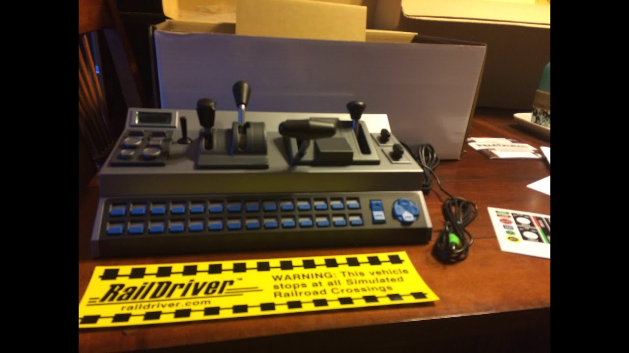 Unboxing of the Raildriver Cab Controller 