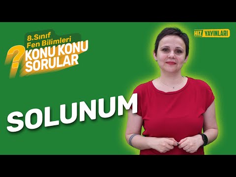 Konu Konu Sorular - 8.Sınıf Fen Bilimleri Soru Çözümü - Solunum- LGS 2024