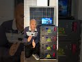 COME REALIZZARE UN IMPIANTO FOTOVOLTAICO POTENTE. #fotovoltaico #faidate #lifepo4 #freeenergy