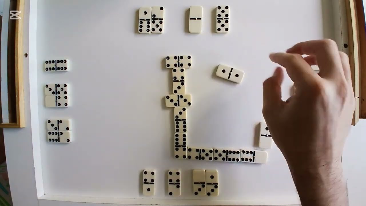 Extraer la ficha y GANAR - #Domino #Dominoes