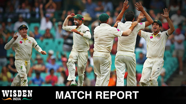 Australia v India, Fourth Test, Day 5 | Match Report | Wisden India
