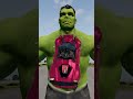 Beaming Hulk Crash #beamngdrive #hulk #shorts