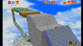 Super Mario 64 Tricky Triangles Rainbow Ride
