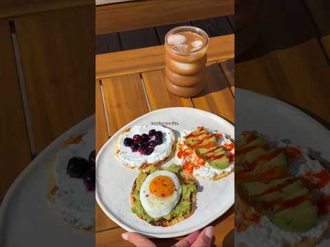 2-Ingredient High-Protein Breakfast Rounds 🍳✨