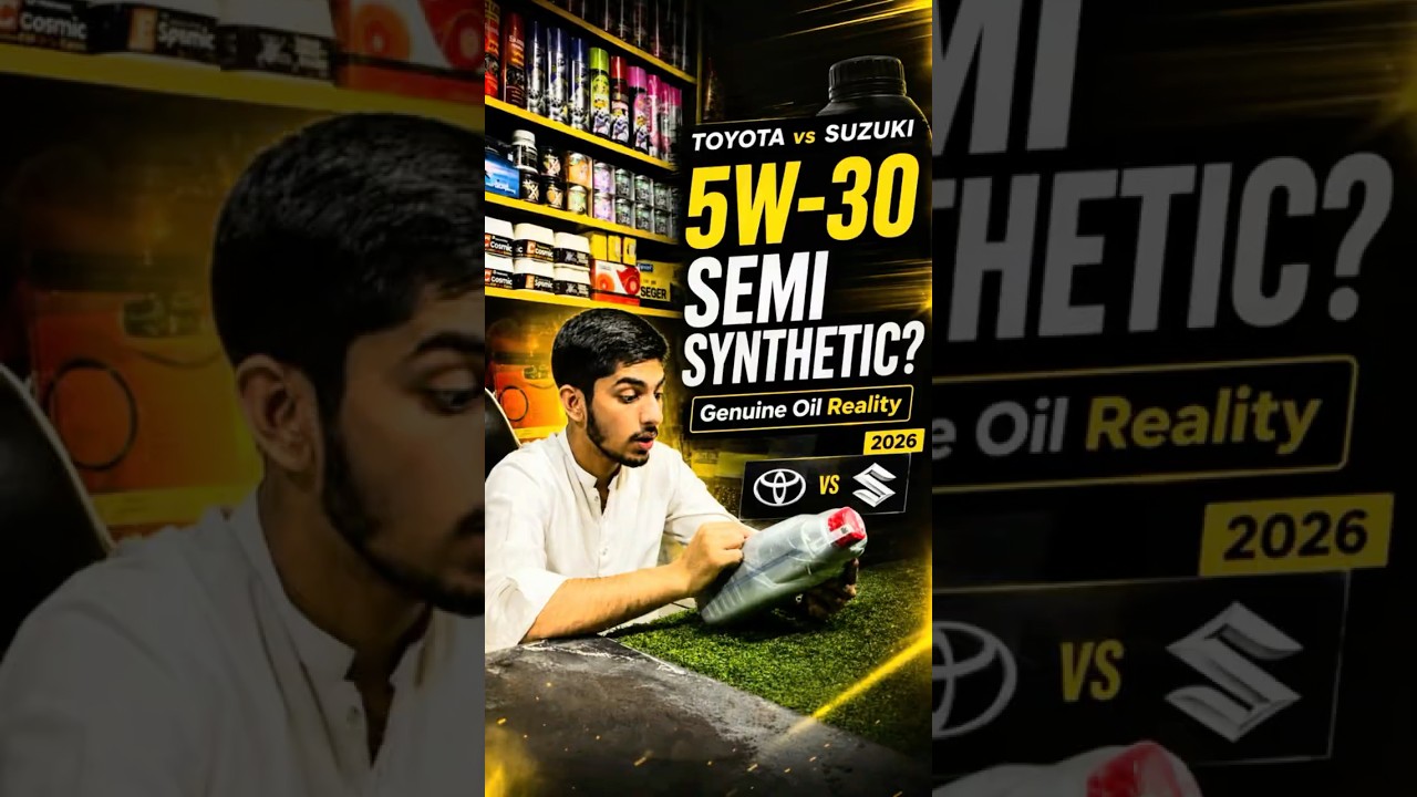 Toyota & Suzuki 2026 Mein Bhi Semi Synthetic Kyun Use Kar Rahi Hain? 😳