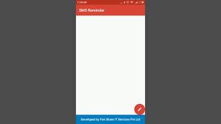SMS Reminder App for Managers