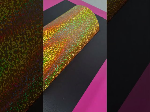 Termoadesivo Stahls' Hologram Sparkle Gold A4 video