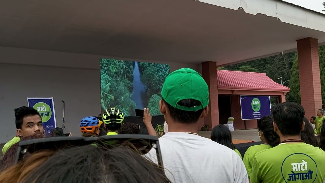 Save Soil Message (in Nepali)