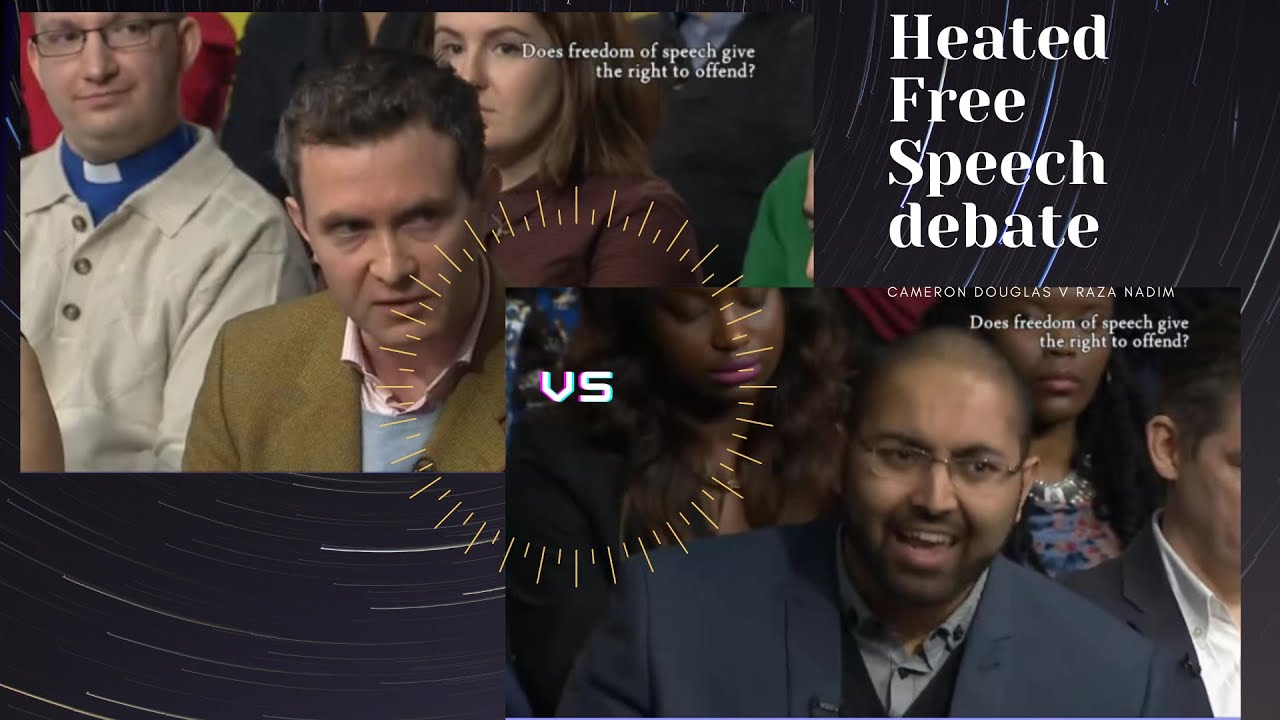 Heated Debate on Free Speech ft. Douglas Murray and Raza Nadim
