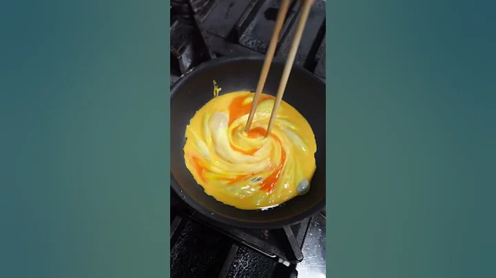 tornado omelette🥚　#omelette #food #egg #asmr - DayDayNews