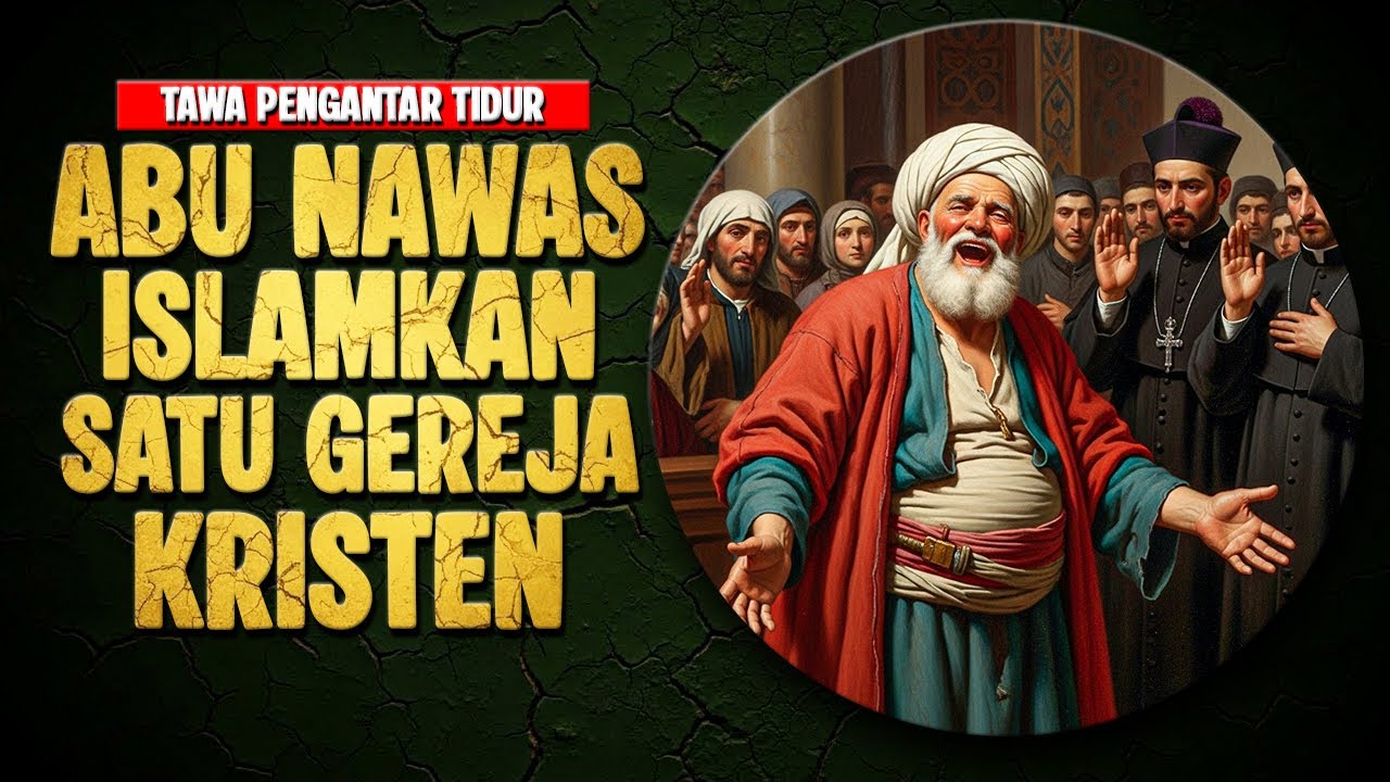 Abu Nawas Islamkan Satu Gereja Kristen - KISAH LUCU PENGANTAR TIDUR