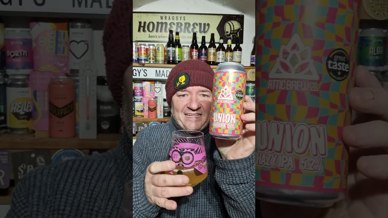 Union Hazy IPA - Attic Brew Co - Обзор пива