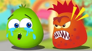 Op and Bob - GREEN AND RED - Kids Cartoon