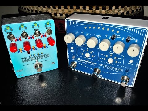 ギター Electro-Harmonix / Super Pulsar Electro-Harmonix Super Pulsar Stereo Tap Tremolo Pedal (Demo