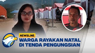 15  Bencana Sumatra, Warga Tapteng Rayakan Natal di Tenda Pengungsian