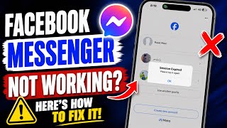 Facebook Not Working Today 2026? How to fix Facebook messenger not working