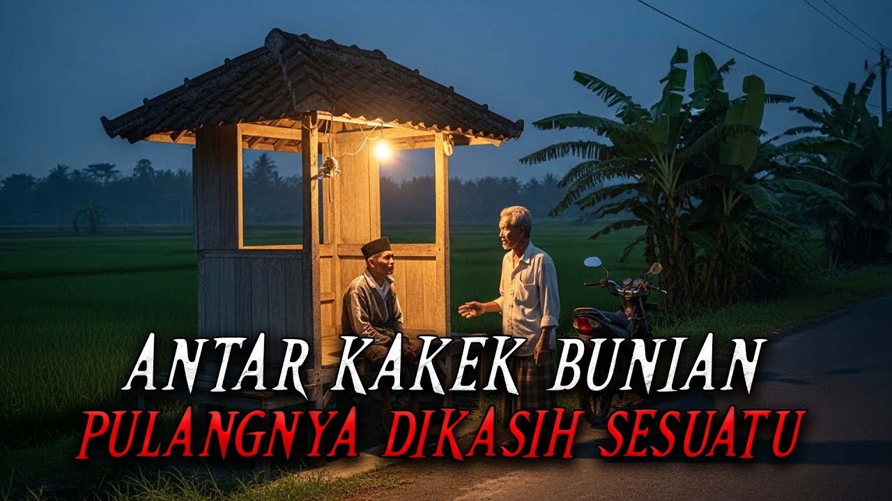 Kakek Bunian Minta Diantar Pulang Saat Jaga Pos Ronda, Pulangnya Kami Tidak Sama Lagi
