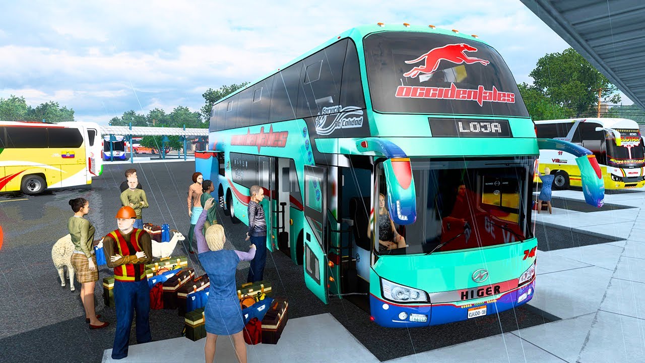 Explorando la Ruta del Norte desde el Terminal Terrestre de Nueva Loja en American Truck Simulator