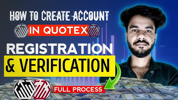 How to Quotex Trading Account | Registration & Verification Full Process | Quotex Tutorial 2025 |